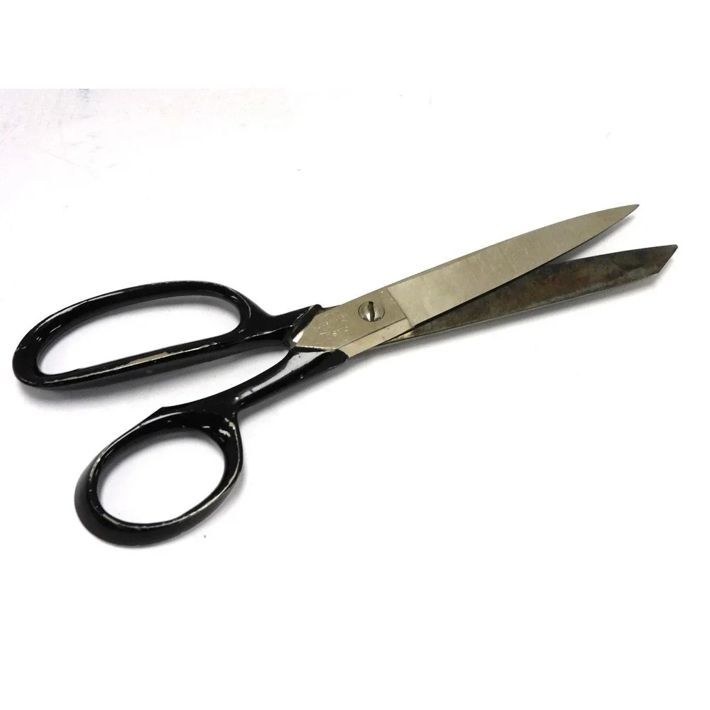 VTG Case XX Bradford P.A 10-8 S.S Black Handle Scissors JC219